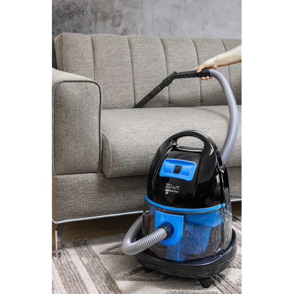 Aspirator Albastru cu filtrare prin apa si uscata,2000W [5]