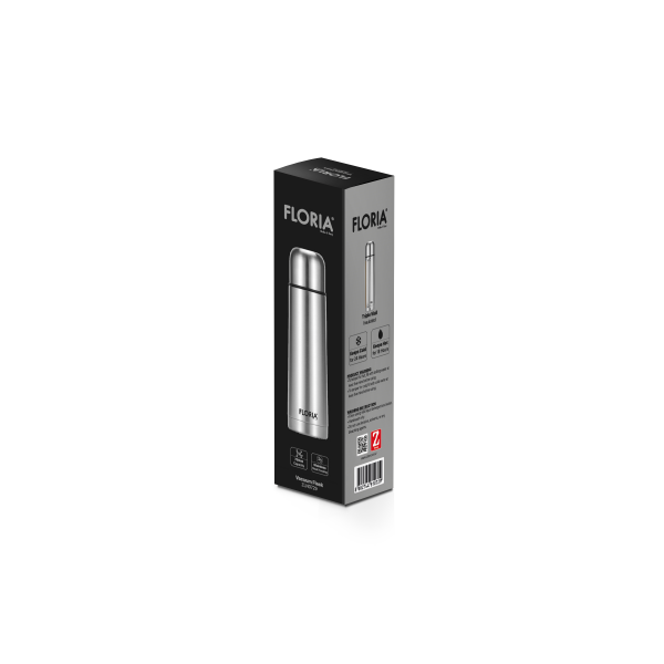 Termos din inox, capacitate 1L, metine rece pana la 24 ore si cald pana la 18 ore [2]