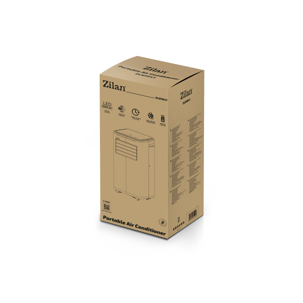 Aer conditionat mobil 3 in 1, 9000Btu/h, Timer, Display LED, temperatura 7-35 grade C [11]