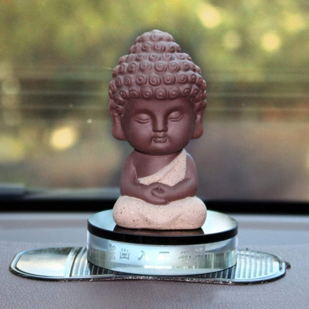 Set de 4 Statui figurina mini Buddha [3]