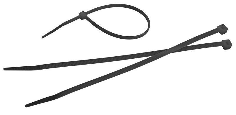 Iluminat & electrice - Set 50 Bucati,Coliere plastic 4,8 mm x 300 mm,Negru
