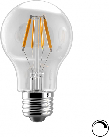 Set de 6 becuri LED cu filament E27,4W 2700K [1]