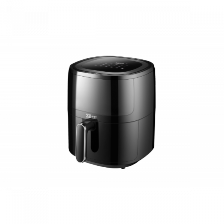Friteuza tip air fryer, 1500W, capacitate 5L, temperatura maxima 200 grade, Negru [2]