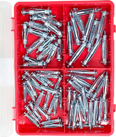 Seturi de scule - Set de 67 buc (8 x 36 cm, 8 x 46 cm, 11 x 36 cm, 11 x 50 mm) Ancore tubulare,știfturi metalice.