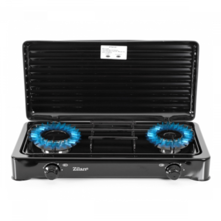 Aragaz 2 ochiuri ,culoare negru utilizare numai GPL butelie [1]