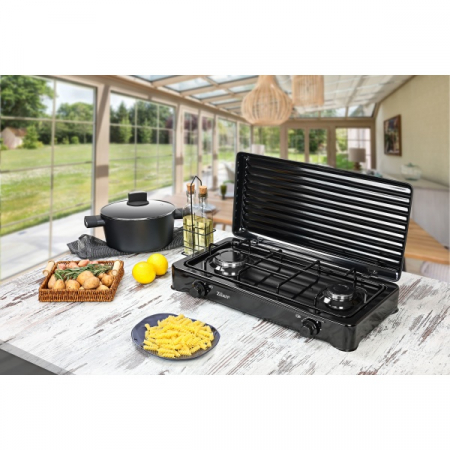 Aragaz 2 ochiuri ,culoare negru utilizare numai GPL butelie [9]