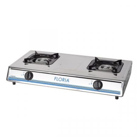Plite pe gaz - Aragaz plita inox,72 x 40 x10 cm, 2 och. ZLN8365, alimentare GPL Butelie