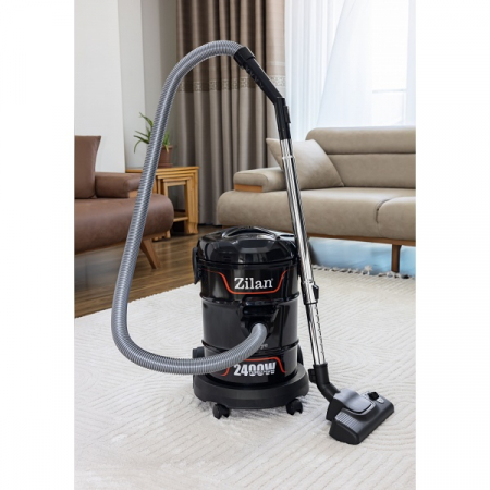 Aspirator Zilan ZLN2006,Putere 2400W, Fara sac, Functie de suflare, Capacitate 21L [12]