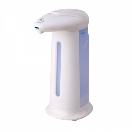 Dozator automat de sapun Alb, 400ml si indicator LED Casă & grădină - Dozator automat de sapun Alb, 400ml si indicator LED