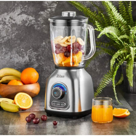 Blender Inox, putere 1400 W, capacitate 1.75L, viteza ajustabila [8]