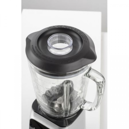 Blender, 1.5 l, 2 viteze + Functie impuls, Zdrobire gheata, Vas de sticla, Inox [3]