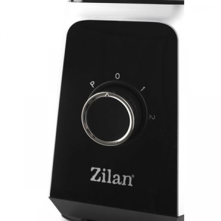 Blender, 1.5 l, 2 viteze + Functie impuls, Zdrobire gheata, Vas de sticla, Inox [2]