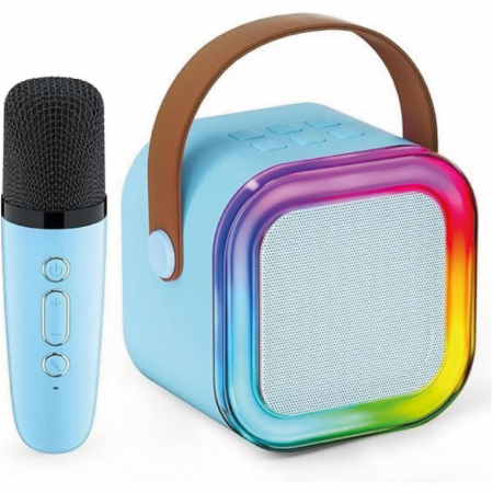 Boxe Portabile - Boxă Karaoke Bluetooth cu Microfon - Sistem Audio Portabil pentru Petreceri