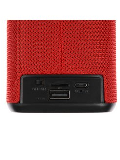 Boxă Portabilă Bluetooth 5.0 Rezistentă la Apă cu Biluminare Multicolor și Difuzor 5W - Model M-882 Roșie [2]