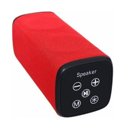 Boxă Portabilă Bluetooth 5.0 Rezistentă la Apă cu Biluminare Multicolor și Difuzor 5W - Model M-882 Roșie [3]
