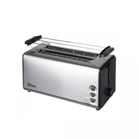 Prajitor paine dublu inox,1300W, 6 grade de rumenire si functii multiple [1]