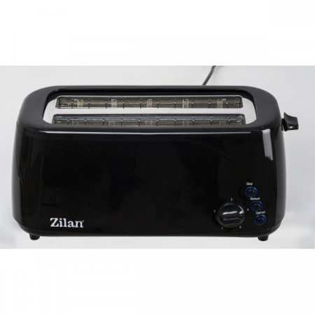 Prajitor paine dublu,1400W, 5 grade rumenire si functii multiple Negru, [7]