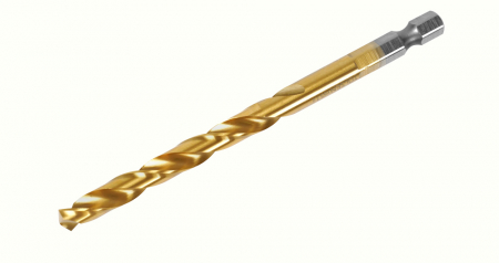 Burghie metal - Burghiu pentru metal, 6,5 mm, acoperit cu nitrura de titan,