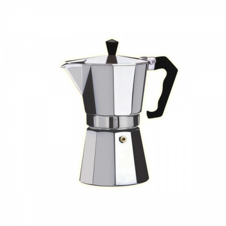 Bucatarie & Servire - Cafetiera Espresso,3 cesti, 150 ml, Ø8 cm, aluminiu, Argintiu