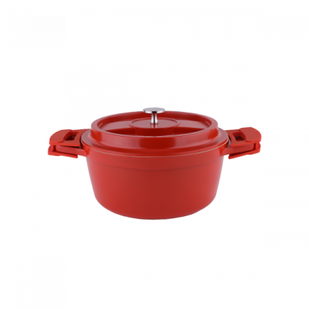 Oale - Oala RETRO din 5 straturi de material, 24 cm diametru, Capacitate 4L