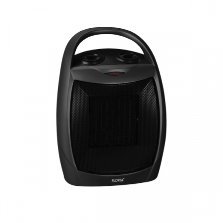 Aeroterme - Aeroterma ceramica, Putere 1500W, 2 trepte de reglare temperatura+aer rece, Termostat reglabil,Rezistenta ceramica