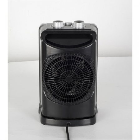 Aeroterma ceramica, Putere 2000W, 2 trepte de reglare temperatura+aer rece, Termostat reglabil, Rezistenta ceramica, Functie oscilatie, Sistem siguranta impotriva rasturnarii si supraincalzirii [4]