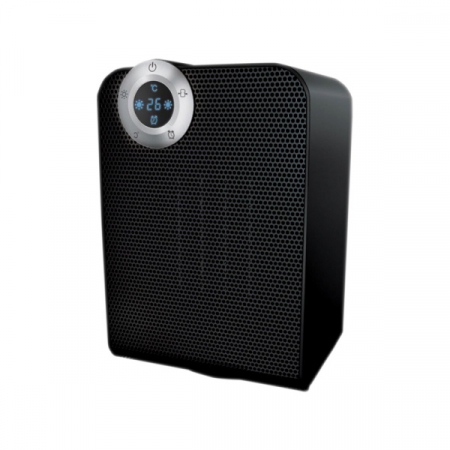 Aeroterme - Aeroterma ceramica Negru, 1800W, motor din cupru, rezistenta la apa IPX1