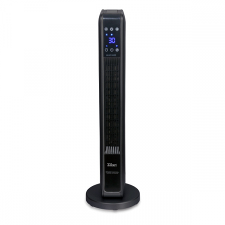 Produse pentru Iarna - Aeroterma ceramica turn  Negru, 2200W, Ecran cu atingere, Timer 8H