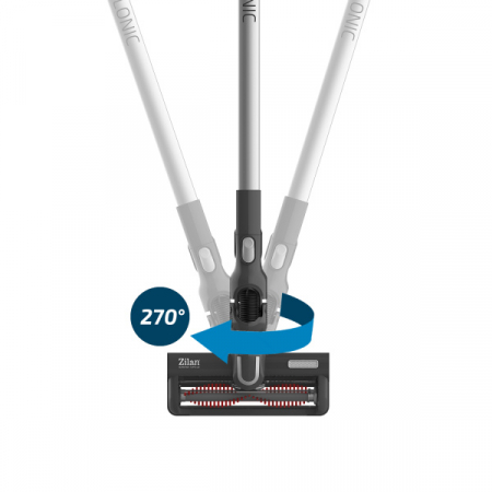 Aspirator vertical 22.2 V, Acumulator extern, Autonomie incarcare 4 ore, Perie AllFloor, Filtru Cyclone Igenic [2]