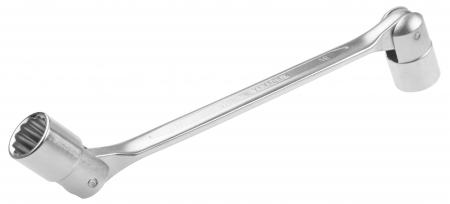 Chei tubulare - Cheie cu capat rotativ cu capat dublu. Cr-V 17x19mm