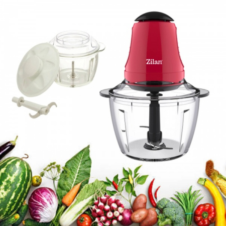 Mini tocator,putere 200W, capacitate 1L, vas din sticla [6]