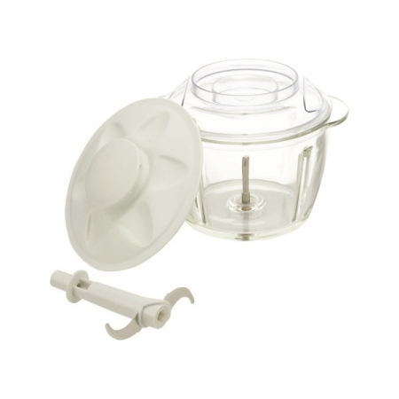 Mini tocator,putere 200W, capacitate 1L, vas din sticla [3]