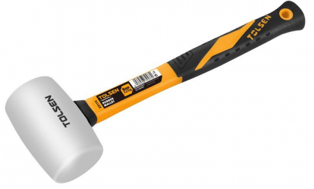 Ciocane - Ciocan de cauciuc 675 g, maner din fibra de sticla, Industri