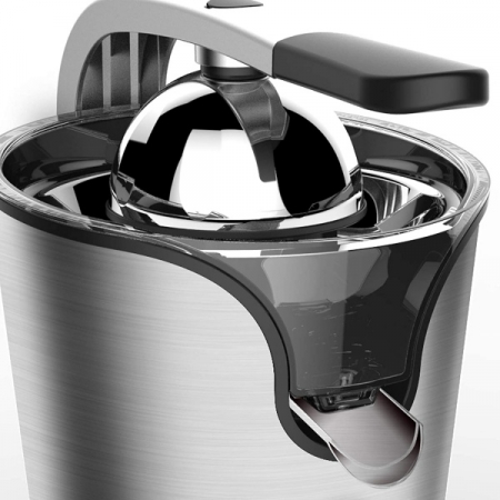 Storcator de citrice  din otel inoxidabil, Antiderapant, 2 conuri de dimensiuni diferite [7]