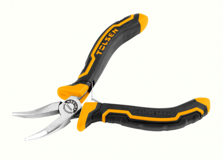 Scule de mana - Cleste cu falci inclinate Mini, 115 mm, placat cu nichel, ma
