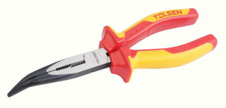 Clesti izolati - Cleste izolat cu varf ascutit indoit 200 mm, PREMIUM LINE VD