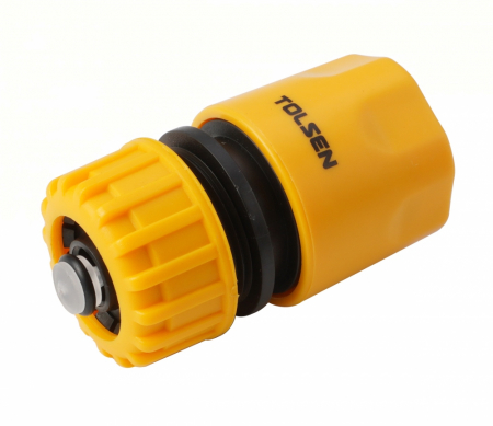Gradinarit - Conector rapida cu opritor 1/2",din material plastic