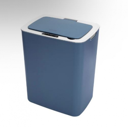 Casti Bluetooth - Cos de Gunoi Automat cu Sensor, pentru bucatarie sau baie, fabricat din plastic cu capac anti-miros, capacitate 14L