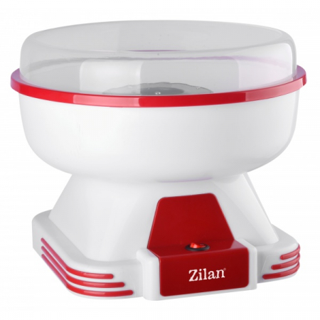 Aparate pentru facut deserturi - Aparat pentru facut vata de zahar Rosu, putere 500W, preparare in 5 minute