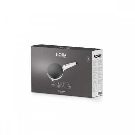 Aparat pentru facut clatite Alb, 700W, cu diamentru de 20 cm [8]