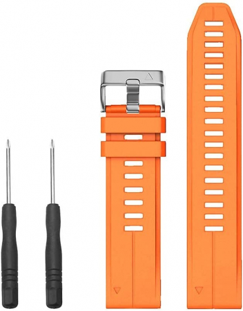 Curea ceas din silicon, 22 mm ​​compatibil cu 5S/Fenix ​​5S Plus [6]