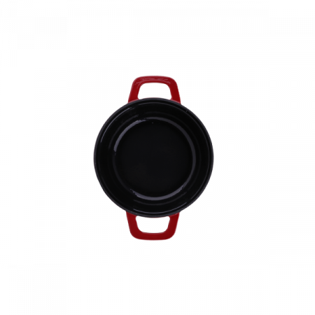 Cratita, Din fier turnat sub presiune puternica, 2.1L, Diametru 24 cm, Inaltime 7 cm, Compatibila cuptor si masina de spalat vase, 7 straturi de material [2]