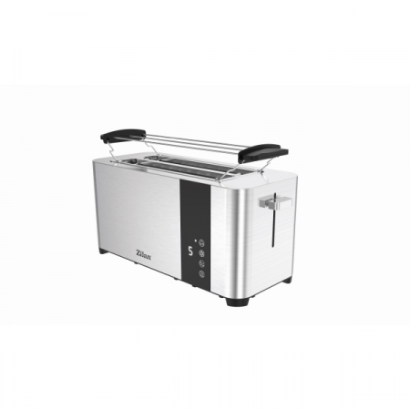 Prajitor de paine, ecran digital si tactil, putere 1400W, inox [2]