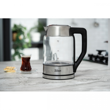 Fierbator de apa,transparent, putere 2200 W, capacitate 1.7 litri [6]