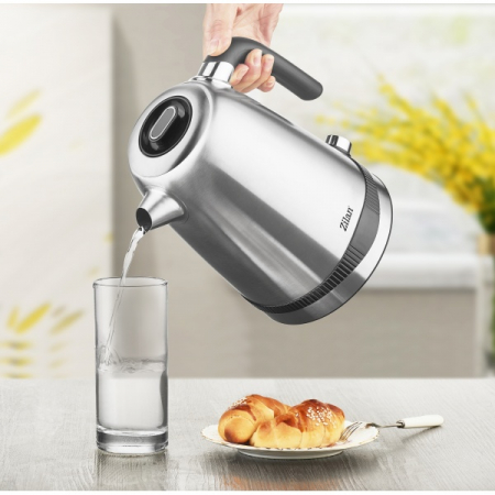 Fierbator electric din Inox digital, 2200 W, 7 niveluri intre 40 - 100 grade celsius si functie de mentinere a temperaturii [9]