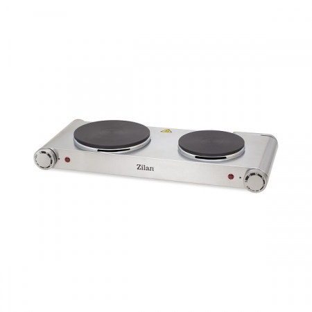 Plita electrica inox,58x33 cm, 2 ochiuri, 2250W [1]