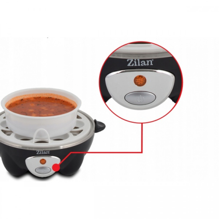 Fierbator de oua, Negru 360W, Capacitate 7 oua [13]