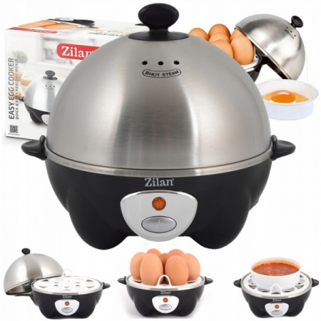 Fierbator de oua, Negru 360W, Capacitate 7 oua [4]