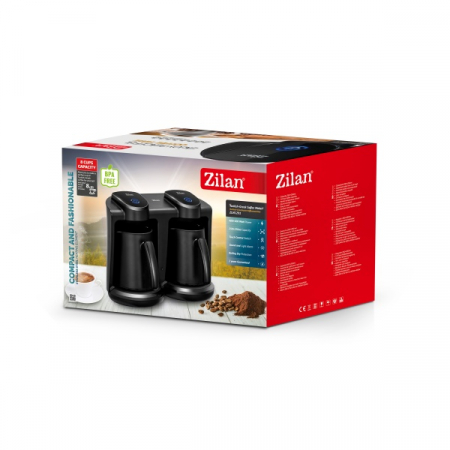 Aparat pentru preparat cafea turceasca dublu,Putere 400-400W, Capacitate 250-250ml [6]