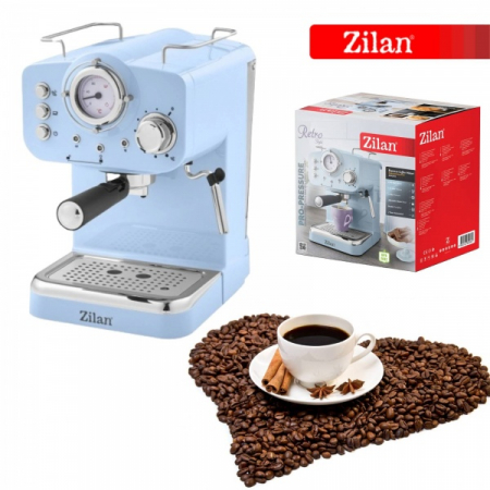 Espressor manual,15 Bar, 1.25 l, 1100W, Design Retro [4]
